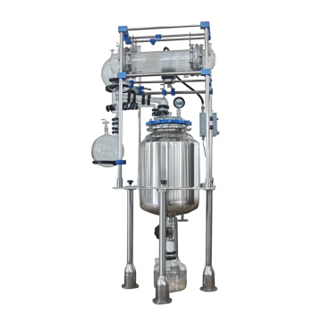 Glass Agitator Jacketed Reactor/ Laboratory Reaction Vessel